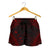 Fiji Women's Shorts - Polynesian Chief Red Version Women Red - Polynesian Pride