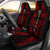 Samoa Car Seat Covers - Polynesian Tattoo Red Universal Fit Red - Polynesian Pride