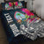 Guam Custom Personalised Quilt Bed Set - Summer Blue - Polynesian Pride