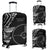 Yap Luggage Covers - Micronesian Pattern Flash Black Black - Polynesian Pride