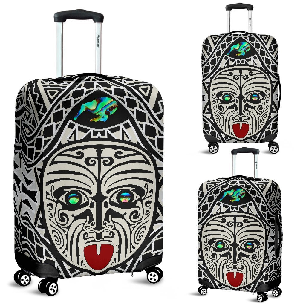 Integrity Maori Ta Moko Luggage Covers Kiwi and Paua Art - Polynesian Pride