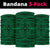 Polynesian Seamless Green Bandana 3 - Pack - Polynesian Pride