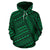 Hawaii Hoodie Polynesian Nation Green Pullover Unisex Art - Polynesian Pride