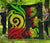 American Samoa Premium Quilt - Reggae Tentacle Turtle - Polynesian Pride