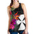 Wallis And Futuna Women's Racerback Tank - Polynesian Hibiscus Pattern - Polynesian Pride