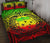 Samoa Quilt Bed Set - Samoa Coat Of Arm, Polynesian Tattoo (Reggae) Art - Polynesian Pride