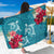 Hawaii Turtle Hibiscus Plumeria Blue Polynesian - Sarong AH Sarong One size Blue - Polynesian Pride