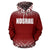 Kosrae All Over Hoodie Red Fog Style - Polynesian Pride