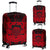 Tuvalu Polynesian Luggage Covers Map Red Red - Polynesian Pride