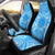 Palau Car Seat Cover - Palau Coat Of Arms Polynesian Flag Color Universal Fit Blue - Polynesian Pride