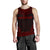 Kosrae Men's Tank Top - Polynesian Chief Red Version Red - Polynesian Pride