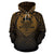 Tuvalu All Over Hoodie Lift up Gold - Polynesian Pride