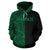 Polynesian Madame Pele Kanaka Hawaii Hoodie The Half Green - Polynesian Pride