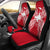 Papua New Guinea Car Seat Cover - Papua New Guinea Flag Map Red White Universal Fit Red - Polynesian Pride