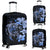 Hibiscus Plumeria Mix Polynesian Blue Turtle Luggage Covers Blue - Polynesian Pride