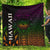 Hawaii Premium Quilt - Hawaii Seal Rocket Style Black - Polynesian Pride