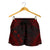 Federated States Of Micronesia Women's Shorts - Polynesian Chief Red Version Women Red - Polynesian Pride