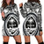 Polynesian Hoodie Dresses - Guam Flag, Seal with Maui Moana Tattoo - Polynesian Pride