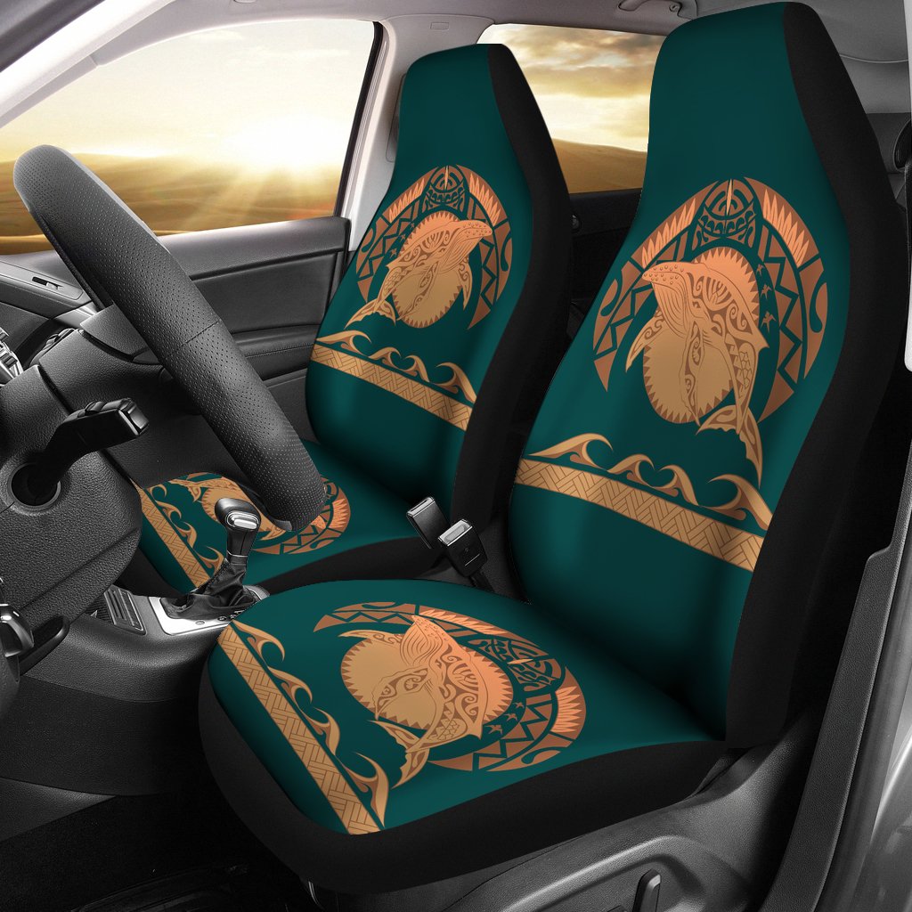 Polynesian Shark Hawaii Car Seat Covers - Hi Style Universal Fit Gold - Polynesian Pride