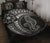 Polynesian Quilt Bed Set - Polynesian White Seahorse Tattoo - Polynesian Pride