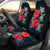 Hawaii Deep Blue Hibiscus Turtle Car Seat Covers - AH - Mike Style - Polynesian Pride