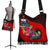 Samoa Boho Handbag - Polynesian Hook And Hibiscus (Red) - Polynesian Pride