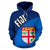 Fiji Hoodie Fiji Flag - Polynesian Pride