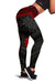 Polynesian Leggings - Polynesian Red Turtle - Polynesian Pride