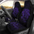 Hawaii Turtle Ohana Hibiscus Poly Car Seat Covers - Purple - Polynesian Pride