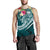 Samoa Polynesian Men's Tank Top - Summer Plumeria - Polynesian Pride