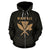 Hawaii Kanaka Polynesian Zip up Hoodie Gold - Polynesian Pride