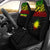 Marshall Islands Car Seat Covers - Marshall Islands Flag Polynesian Reggae Horizontal Universal Fit Black - Reggae - Polynesian Pride