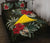 Tokelau Polynesian Quilt Bed Set - Special Hibiscus Black - Polynesian Pride