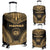 Hawaii Polynesian Chief Luggage Cover - Gold Version Gold - Polynesian Pride