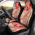 Polynesian Car Seat Cover - Polynesian Tattoo 39 Universal Fit Red - Polynesian Pride