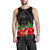 Guam Polynesian Men's Tank Top Black Hibiscus - Polynesian Pride