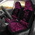 Fiji Polynesian Car Seat Covers - Pride Pink Version Universal Fit Pink - Polynesian Pride