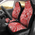 Tonga Car Seat Cover - Tonga Coat Of Arms Polynesian Flag Color Universal Fit Red - Polynesian Pride