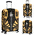 New Caledonia Luggage Cover - Polynesian Tattoo Gold Gold - Polynesian Pride