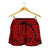 Polynesian Maori Lauhala Red Women's Short - Polynesian Pride