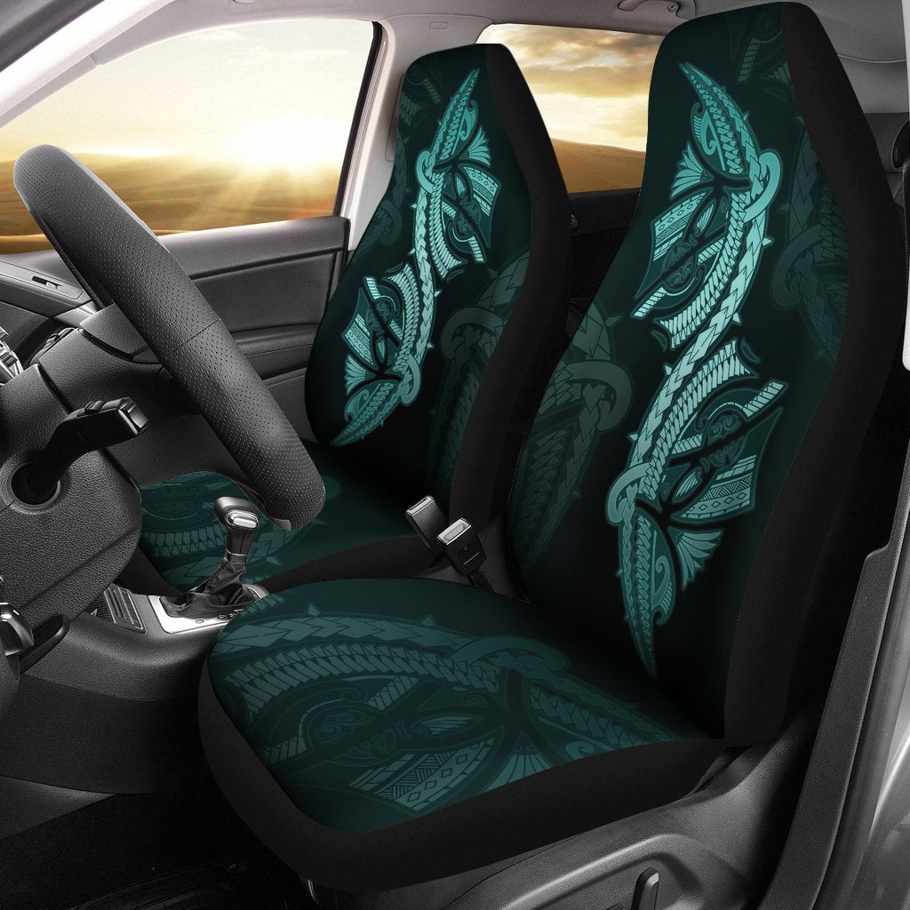 Polynesian Car Seat Covers Turquoise Universal Fit Turquoise - Polynesian Pride