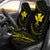 Kanaka Car Seat Covers - Yellow - Frida Style - Polynesian Pride