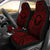 Kanaka Maoli Car Seat Cover - Kanaka Maoli Coat Of Arms Polynesian Red Black Universal Fit Red - Polynesian Pride