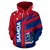 Samoa Air Zip up Hoodie Samoa Flag Coat of Arms TH0 - Polynesian Pride