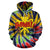 Hawaii Tie Dye Hoodie Hawaii Kanaka Maoli Map - Polynesian Pride