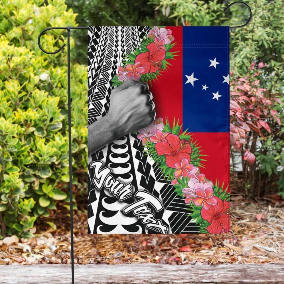 Samoa Flag - Custom Personalised Curve Style House Flag - Polynesian Pride