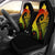 Papua New Guinea Car Seat Covers - PNG Bird And Polynesian Decorative Pattern Universal Fit Reggae - Polynesian Pride