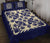 Hawaiian Quilt Bed Set Royal Pattern - Blue - Polynesian Pride