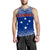 Samoa Men's Tank Top - Polynesian Fog Blue - Polynesian Pride