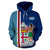 Fiji Hoodie Fiji Flag and Coat of Arms K13 - Polynesian Pride